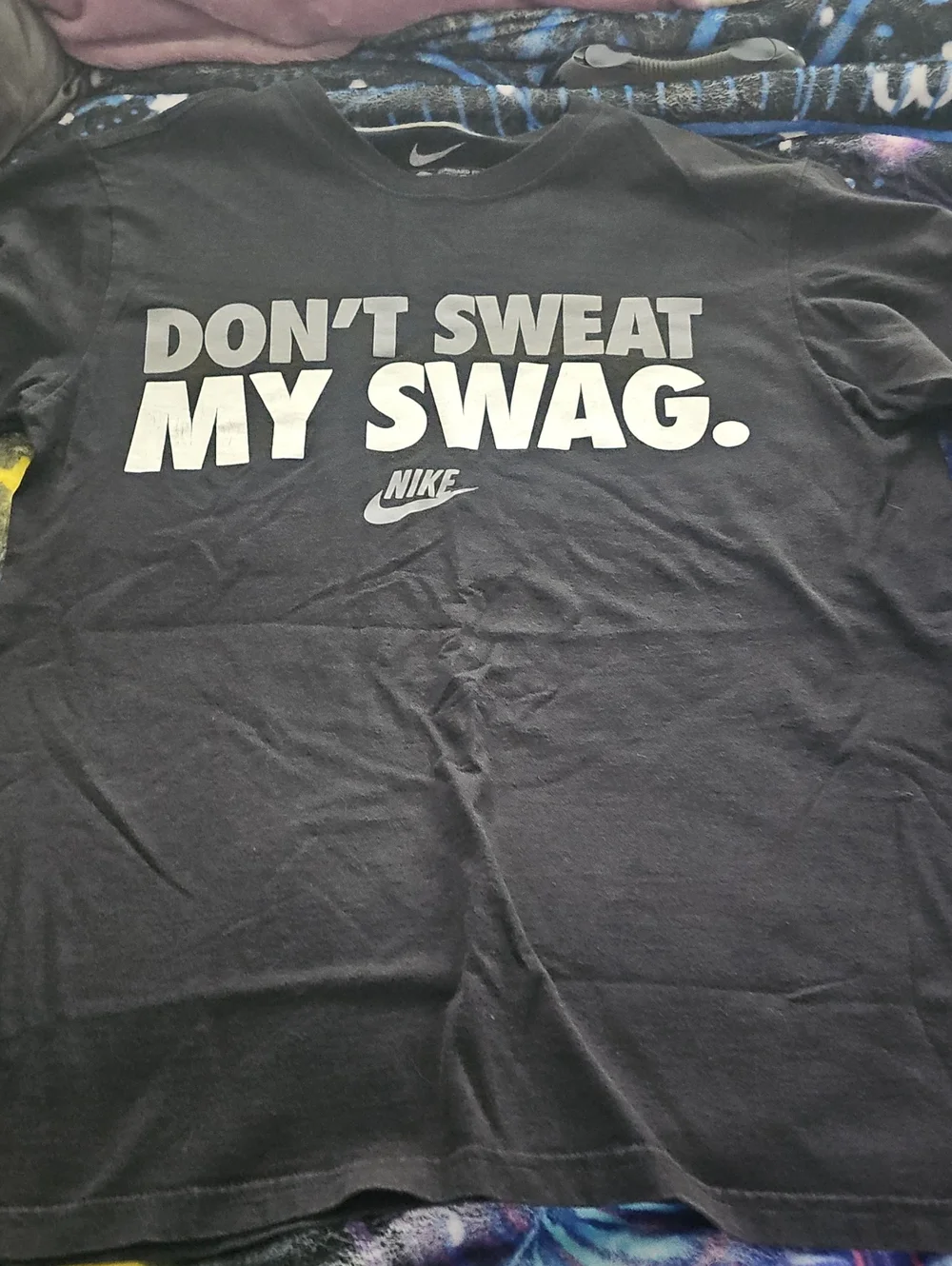 Nike Black Tee with White 